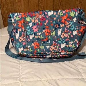 Vera Bradley Lighten Up Laptop Messenger Bag, RFID
